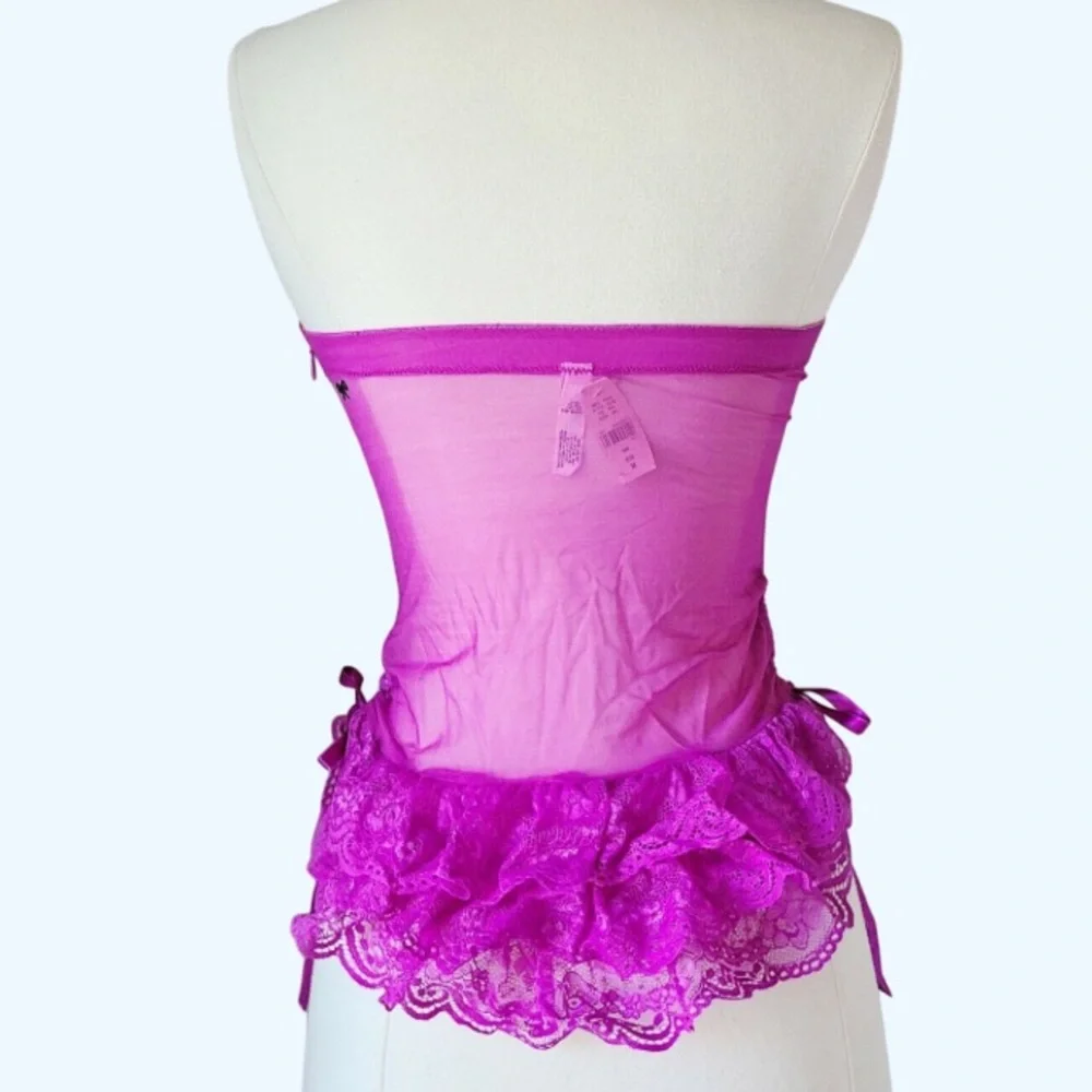 Victorias Secret Vintage Lace Corset Top - Picture 2 of 7